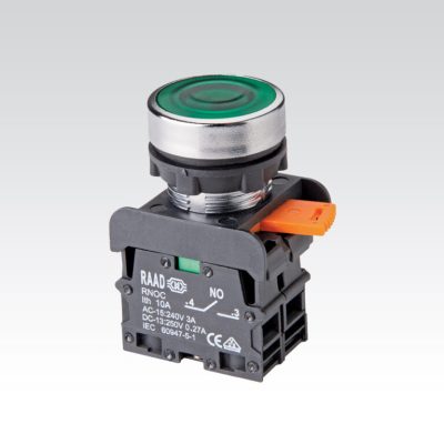 کلید فشاری استارت چراغدار (ساده و طرح فلز)